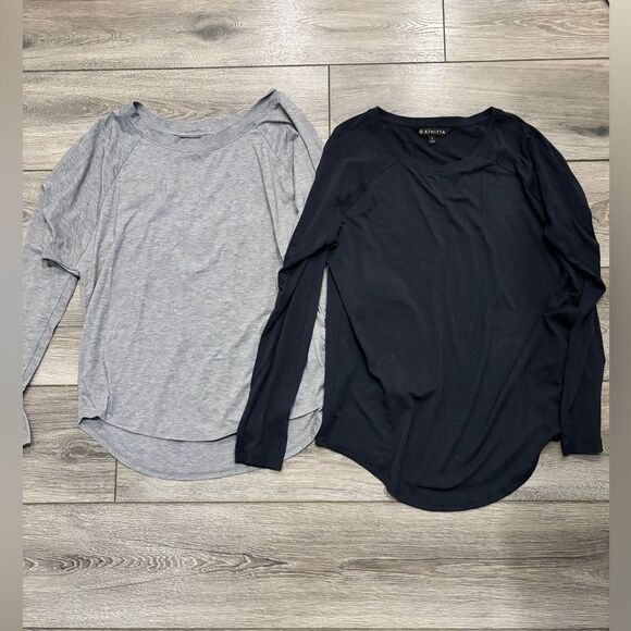 Athleta Tops - Bundle of Athleta Long Sleeve Shirts Sz S/M